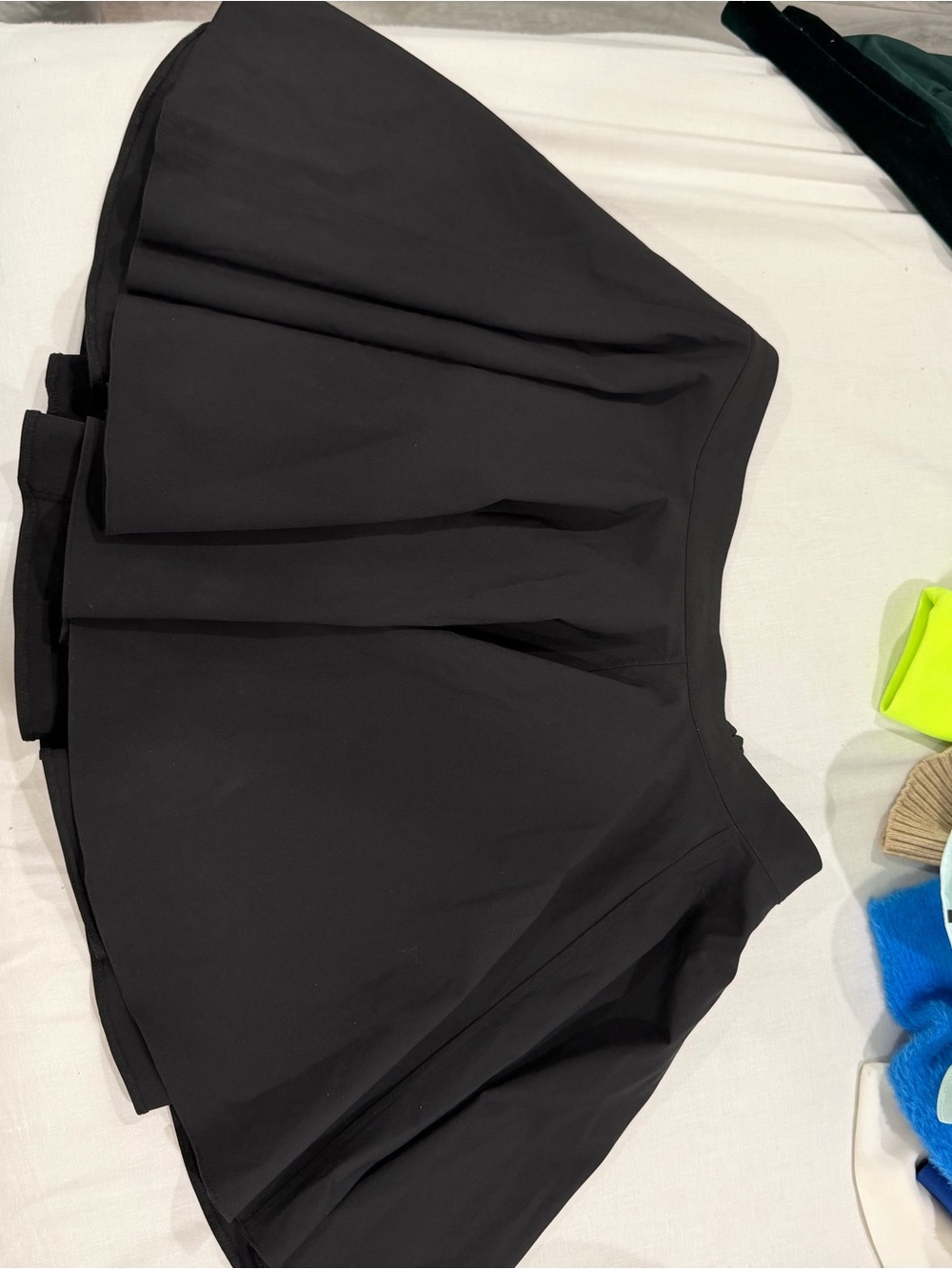 Zara Black Flared Skort